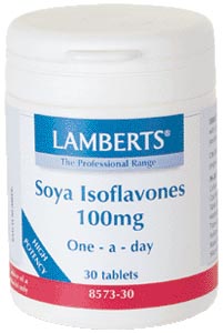 Suplemento de Isoflavonas de soja. Lamberts